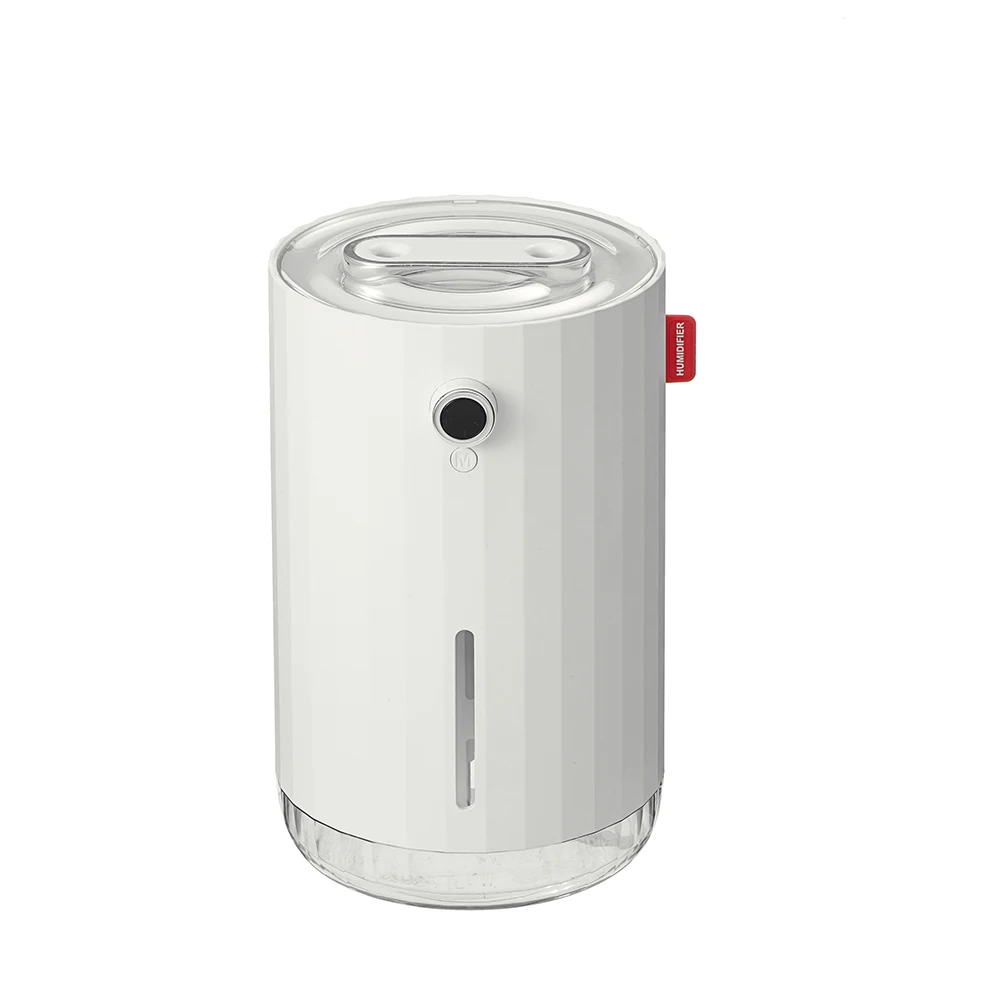2021 Unique Home Appliances Double Spray Ultrasonic Humidifier Smart Display Mini Portable Air Humidifier