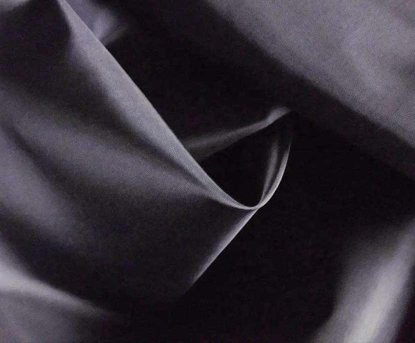 Stock fabric  nylon 210t taffeta waterproof pu coating factory price