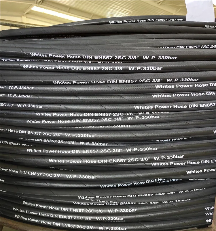 Steel Wire braided Reinforcement Rubber Hose/Tube/Pipe EN857 1SC,2SC