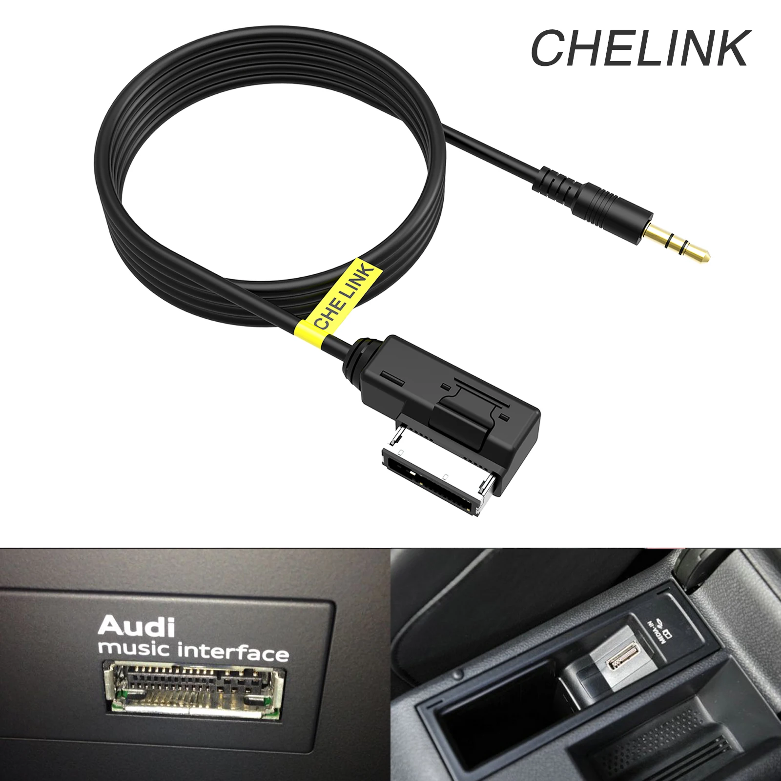 Music Interface AMI MMI AUX Cable for Audi A3 A4 A5 A6 A7 A8 Q5 Q7 R8 TT