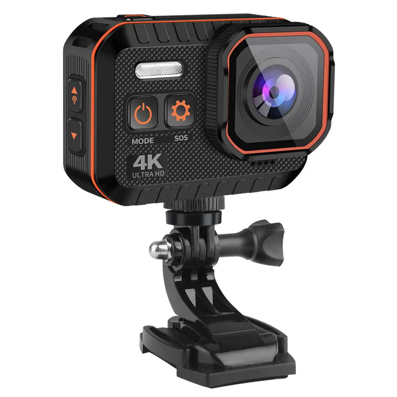 Factory offer Action Camera 4K HD With Remote Control Screen Waterproof Sport Camera drive recorder 4K Sports Camera
