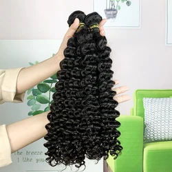 JP Hair 100% Human Hair Deep Wave Virgin Remy Hair,wholesale cuticle aligned hair,double drawn virgin hair