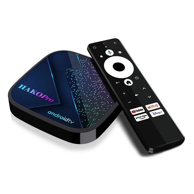 New Hako pro HAKOPRO 4K Google Certified Android 11 TV Box S905Y4 Smart Set Top Box