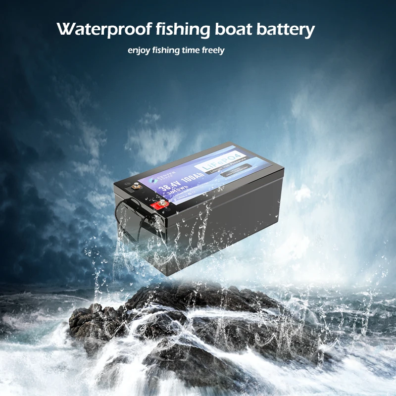 Center Power 36 volt marine lithium ion batteries 36v 100ah lifepo4 deep cycle marine battery