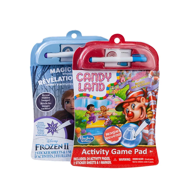 Candy Land Дети активности игровой коврик книги смешно детского рисунка раскраска застывшие игрушки с