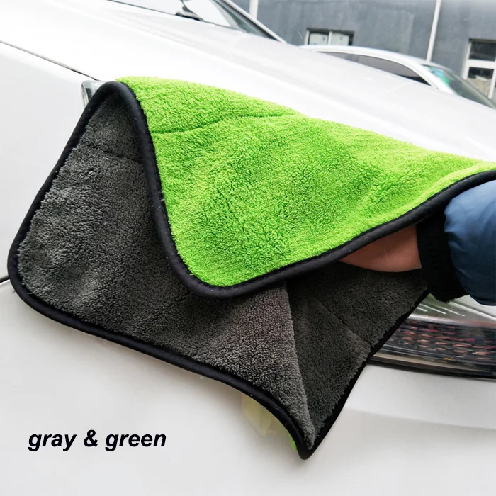 coral velvet microfiber towel for car wash 800gsm