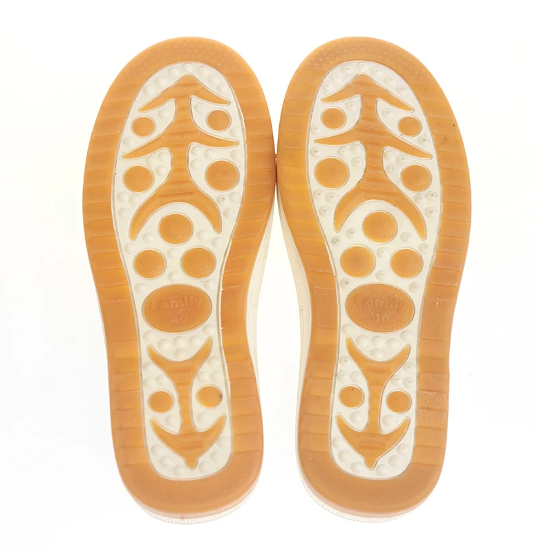 
Special design double color integrated PVC soft anti-slip authentic sole 