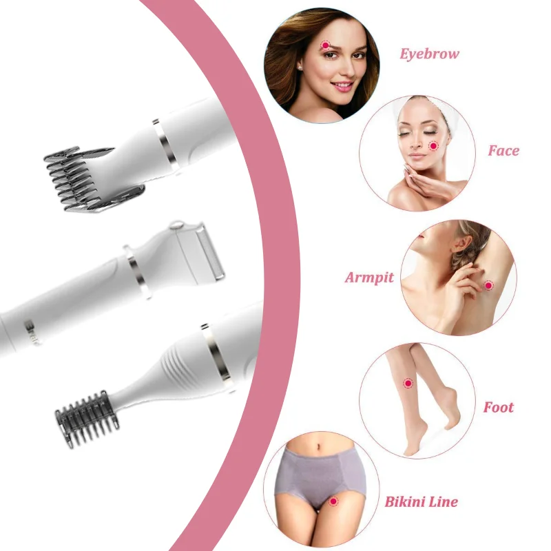 
Rechargeable Eyebrow Hair Remover Electric Eyebrow Razor Tool Bikini trimmer Eyebrow Hair Trimmer 