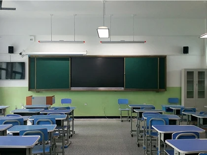 Horizontal Sliding Teaching Blackboard Hanging School Classroom Freestanding  Magnetic Manufacture Blackboard LONBEST