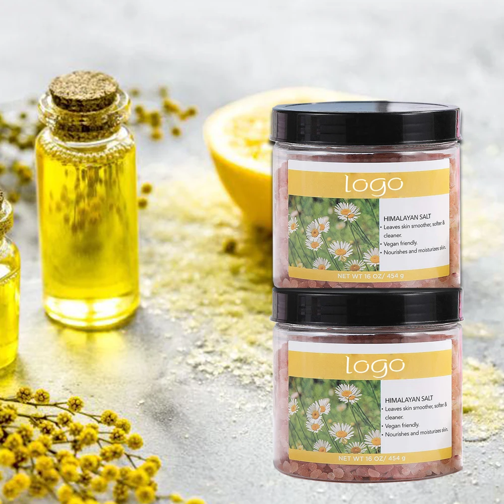 Private label bulk low moq ball epsom rose vegan himalayan lavender organic bath salts with flowers