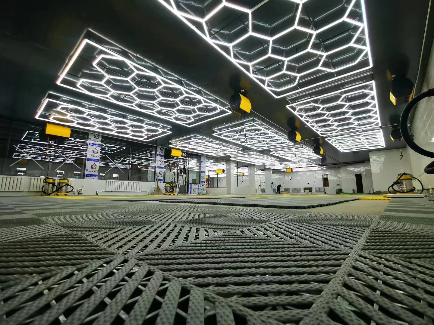 led quantum stage module light hexagonal combination lamp rgb matrix for  room decoration