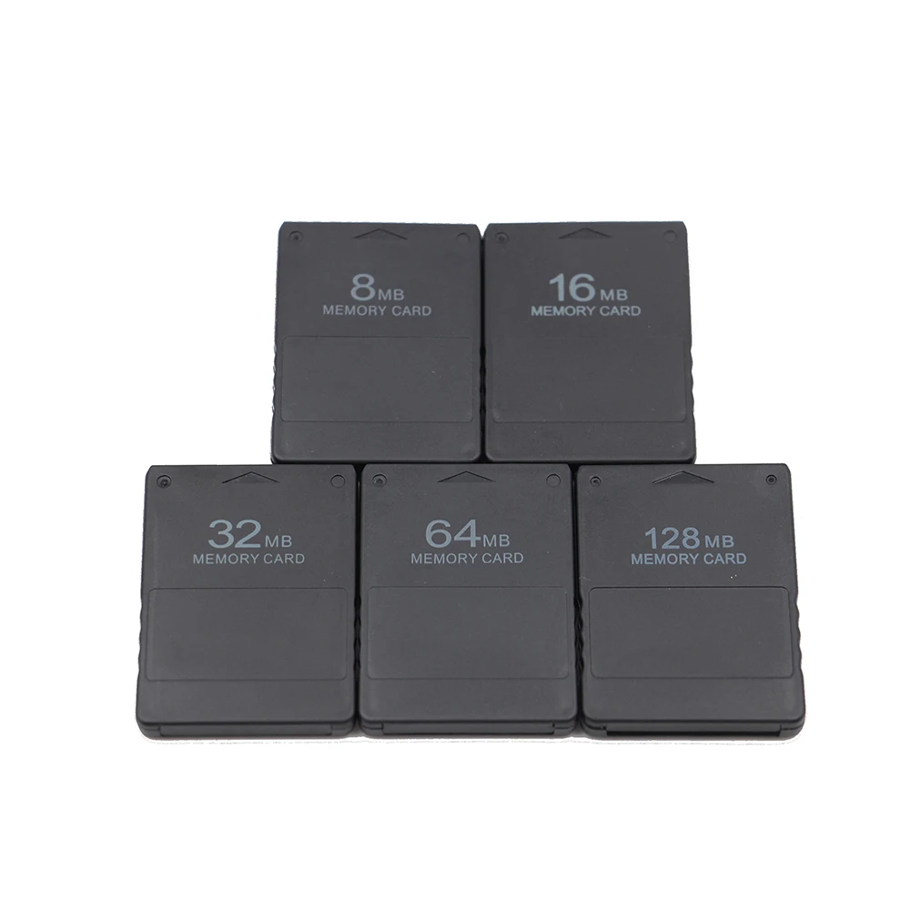 Modern Design Games Data Storage Card 8MB/16MB/32MB/64MB/128MB Memory Card For Playstation 2 PS2