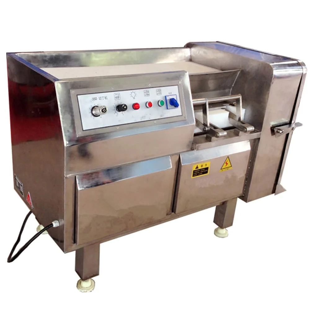 
Automatic hot selling frozen fresh cooked meat dicing machine for pork beef lamb 