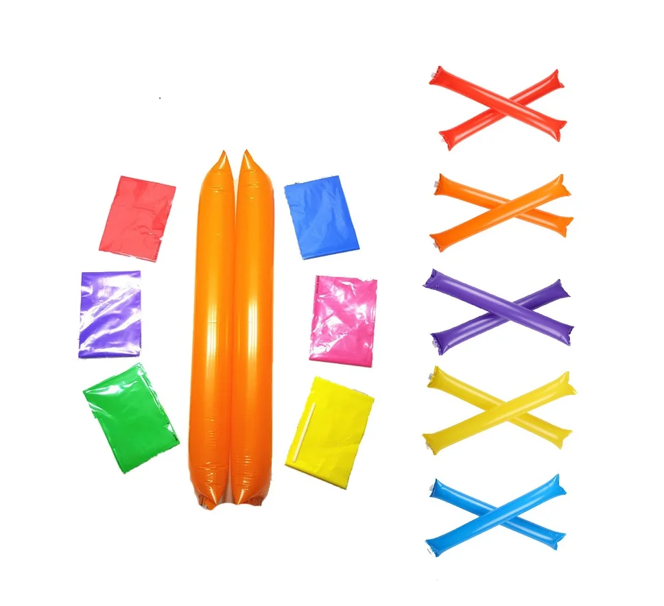 
Promotion game cheering sticks balloon clapper sticks noise maker toy 