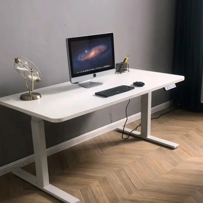 
Two Motor Electric Adjustable Height Lifting Steel Office Desk Business Office Desk Furniture Table 