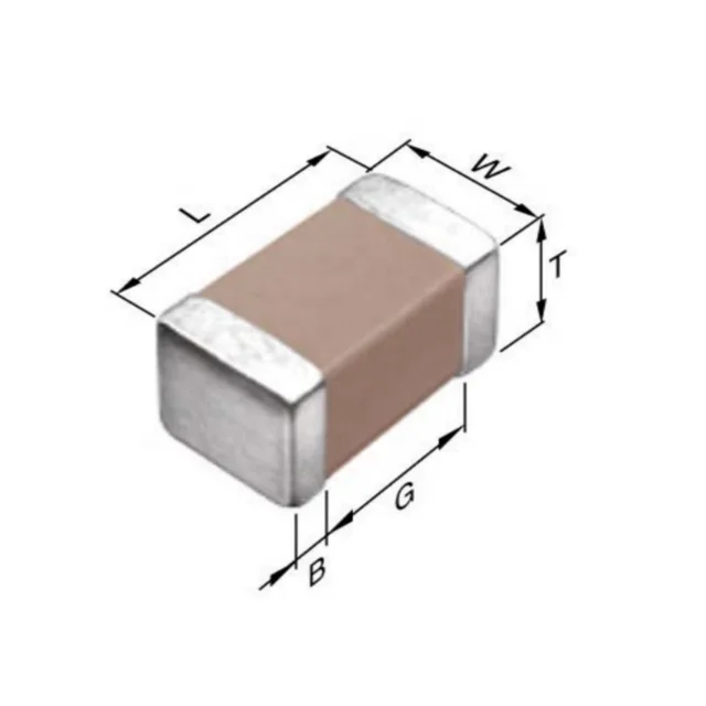 MLCC SMD ceramic capacitor GCM188R71H102KA37D 0603 1NF 102K 50V 10% AEC-Q200 Chip Multilayer Ceramic Capacitors for Automotive