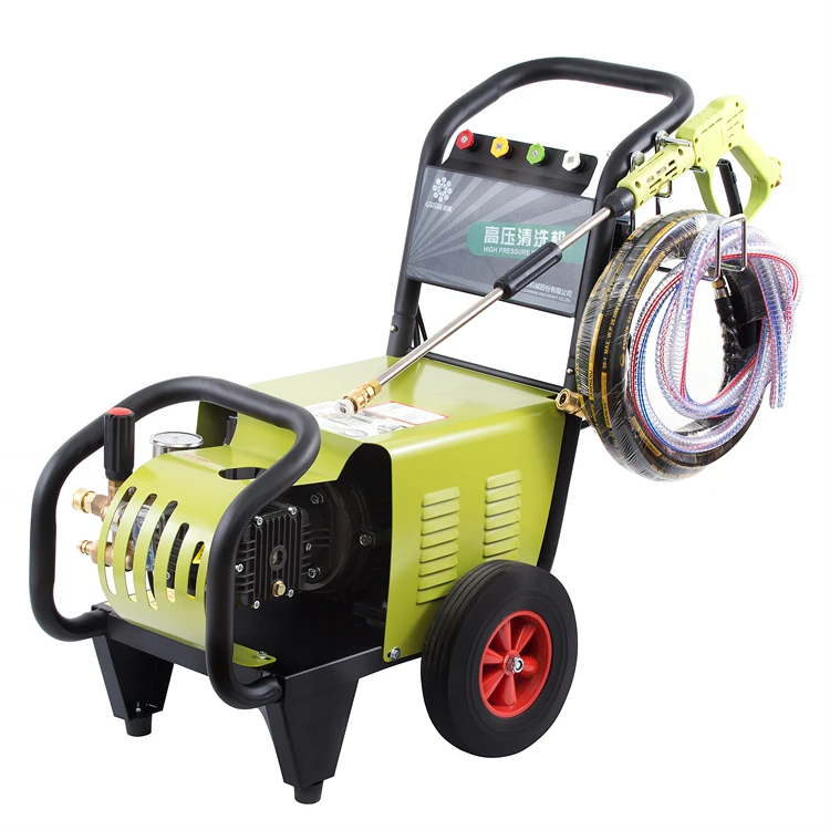 New Commercial Grade 220V, Electric Power High Pressure Washer 2500psi 4gpm 15MPa Car Wash Machine Jet Water Cleaner for Sale/