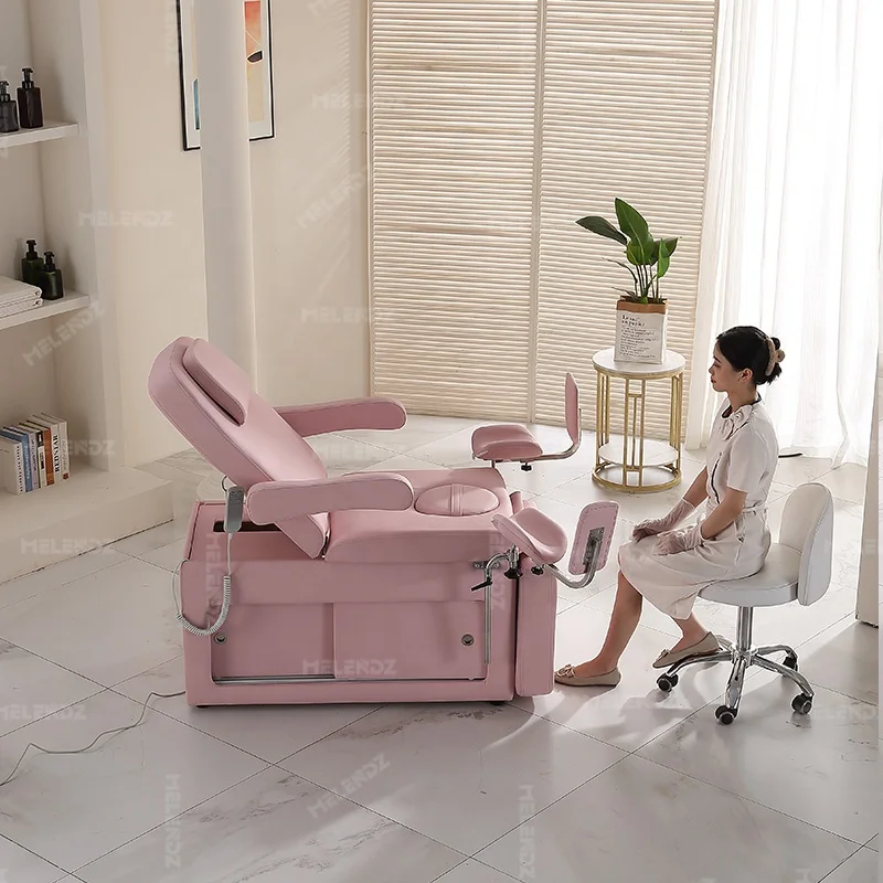 Eyelash Couch Spa Couch Dermatology  Chair Hydro Aesthetician Cosmetic Beautician Cosmetic Lash Beauty Procedure Bed