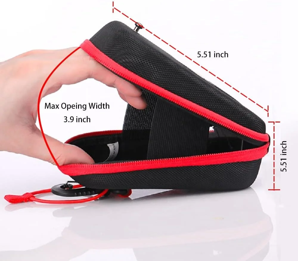 Golf Rangefinder Hard Shell Case-Bushnell Callaway Laser Range Finder Travel Bag Zipper Oxford Outdoor EVA Carry Bag Carabiner