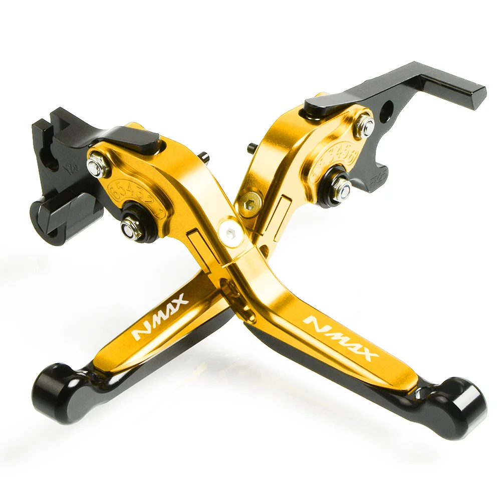 For YAMAHA NMAX 155 NMAX155 NMAX 125 NMAX 150 N-MAX 125 155 Scooter Accessories Folding Extendable Left Right Brake Levers
