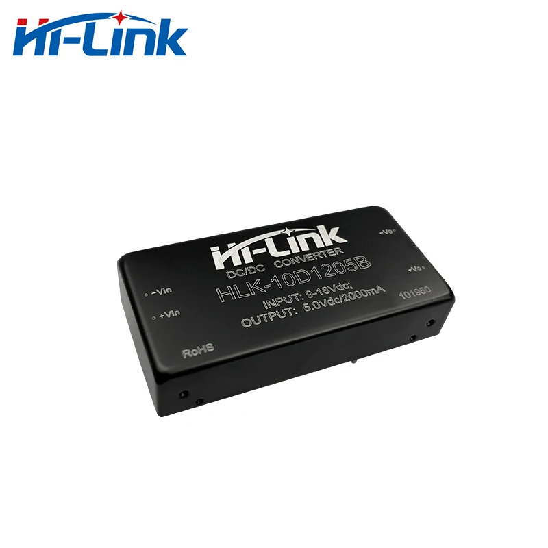 12V to 10W 5V 2A  DC/DC converter step down 1500Vdc Isolated module HLK-10D1205B