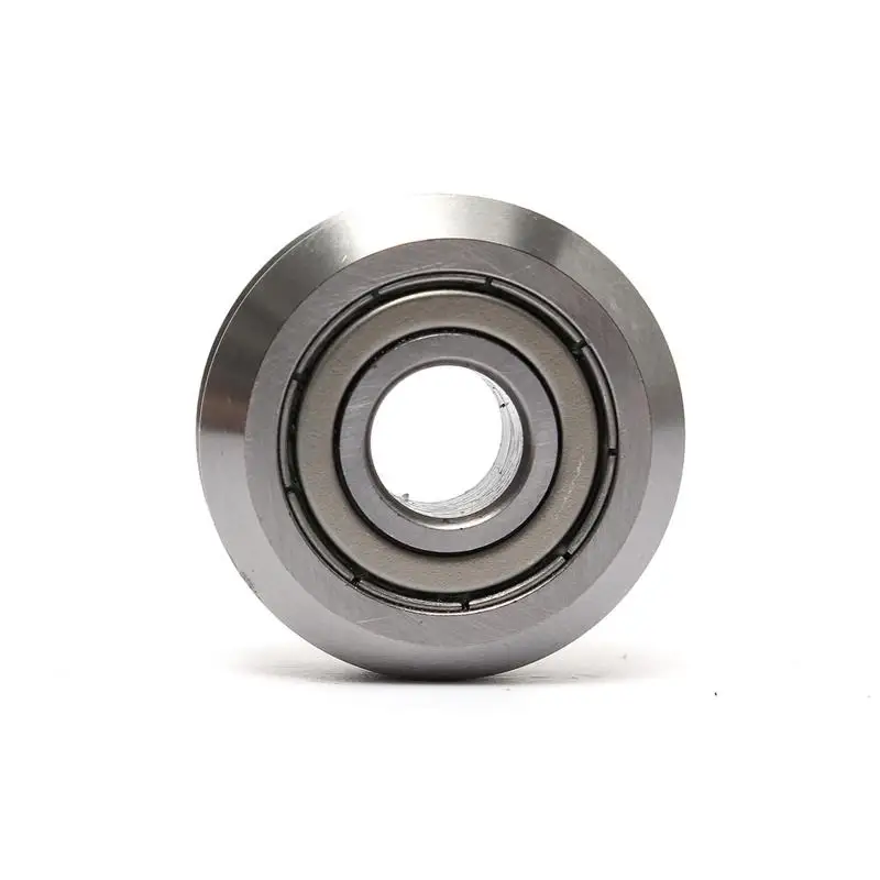 W1X VW1X RM1-2RS Double V Guide Wheel  V Groove Track Roller Bearing with 0.02mm Running Accuracy