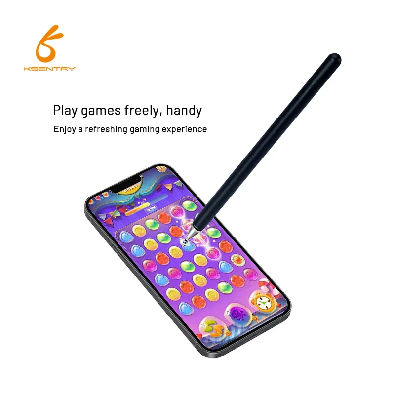 Oem/odm Universal Stylus Pens For Touch Screen Metal With Logo Suitable For Apple/samsung/xiaomi tablet stylus pen 2 In 1 Stylus