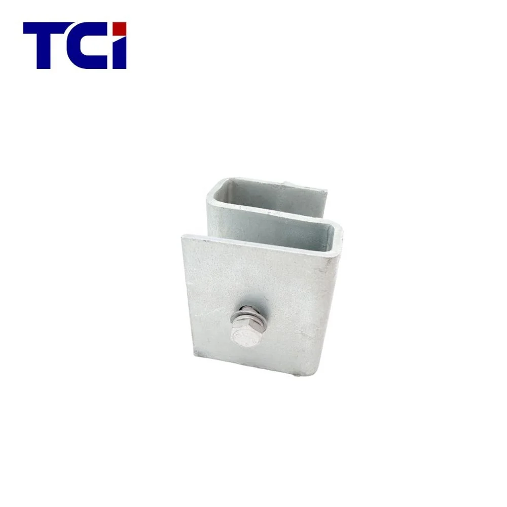 Low Price Hot DIP Galvanized Power Accessory/ Cable Accessory Down Lead Clamp for Tower and Pole Electric Fitting Power Line