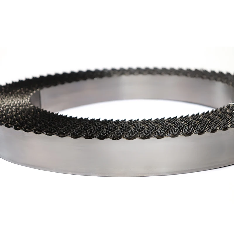 Germany material High carbon steel hardened tipped woodworking band saw blades for CNC Curve Saw and Vertical machine