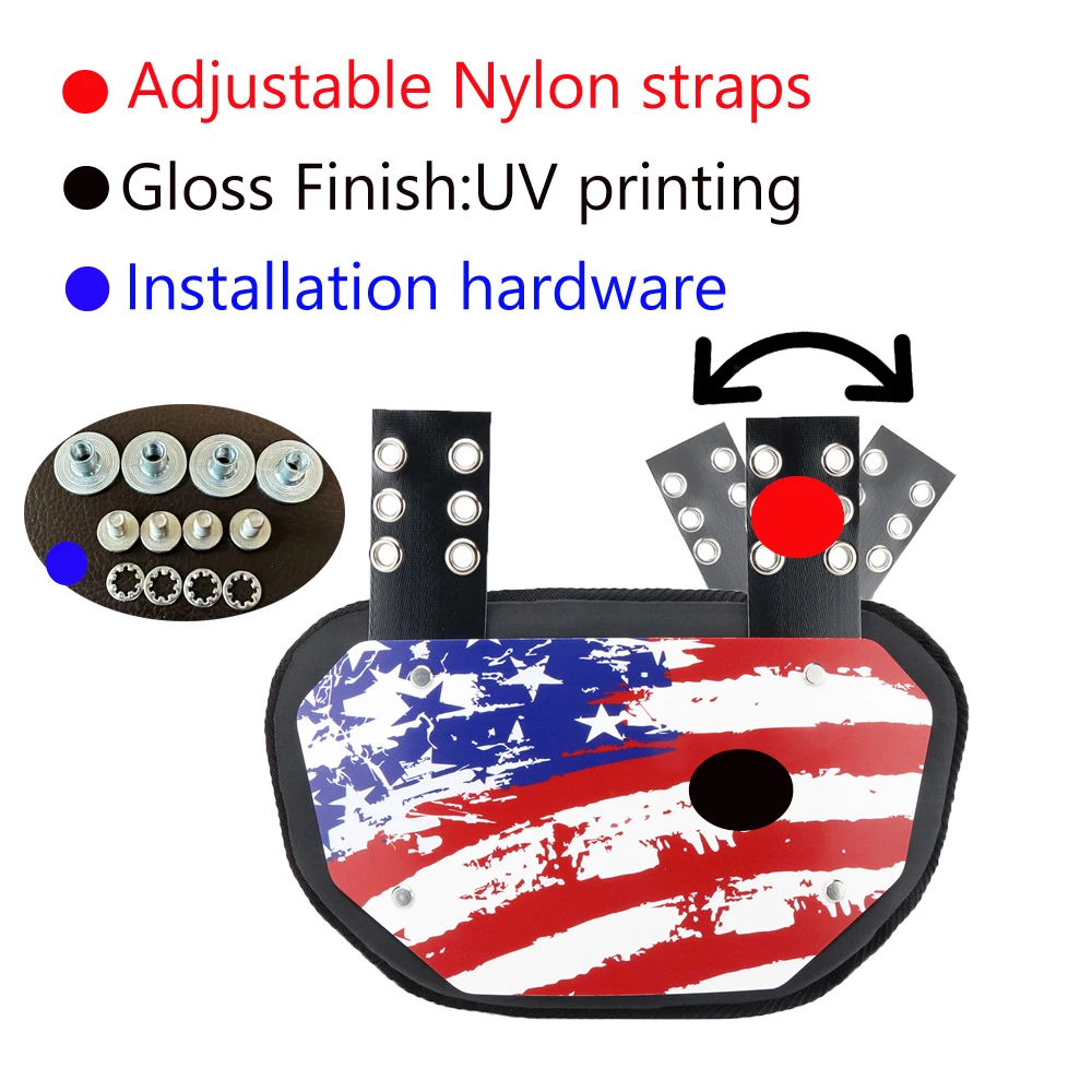 Спортивная Задняя накладка для взрослых нового дизайна, задняя защита, нижняя Задняя накладка для футбольных игроков, Спортивная Задняя накладка