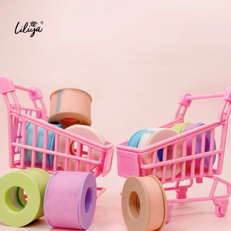 Wholesale Lower Price Beauty Tape Skin-Friendly Eyelash Extension Tape Under Patch PE Non-woven Eyelash Tape