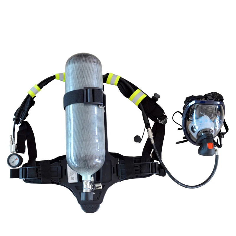 Fireman Equipment Cheap Prices Self-Contained Air Breathing Apparatus 6L Firefighting SCBA