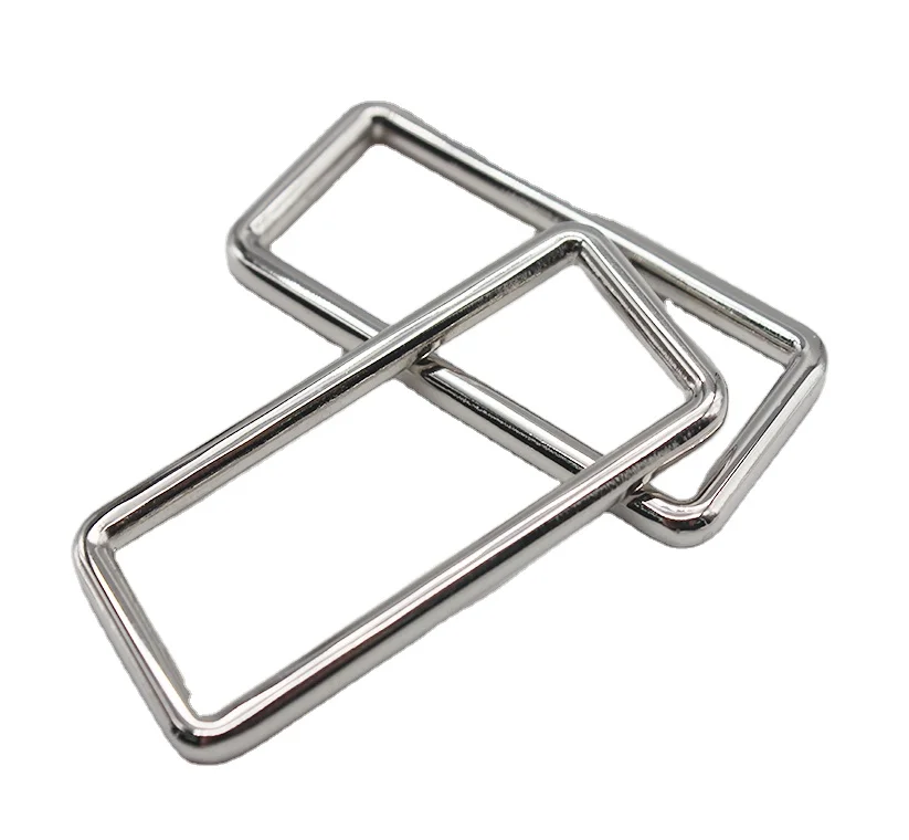 
 Индивидуальное металлическое литье под давлением для мешков, фурнитура, ручка для сумки, металлическое квадратное кольцо  