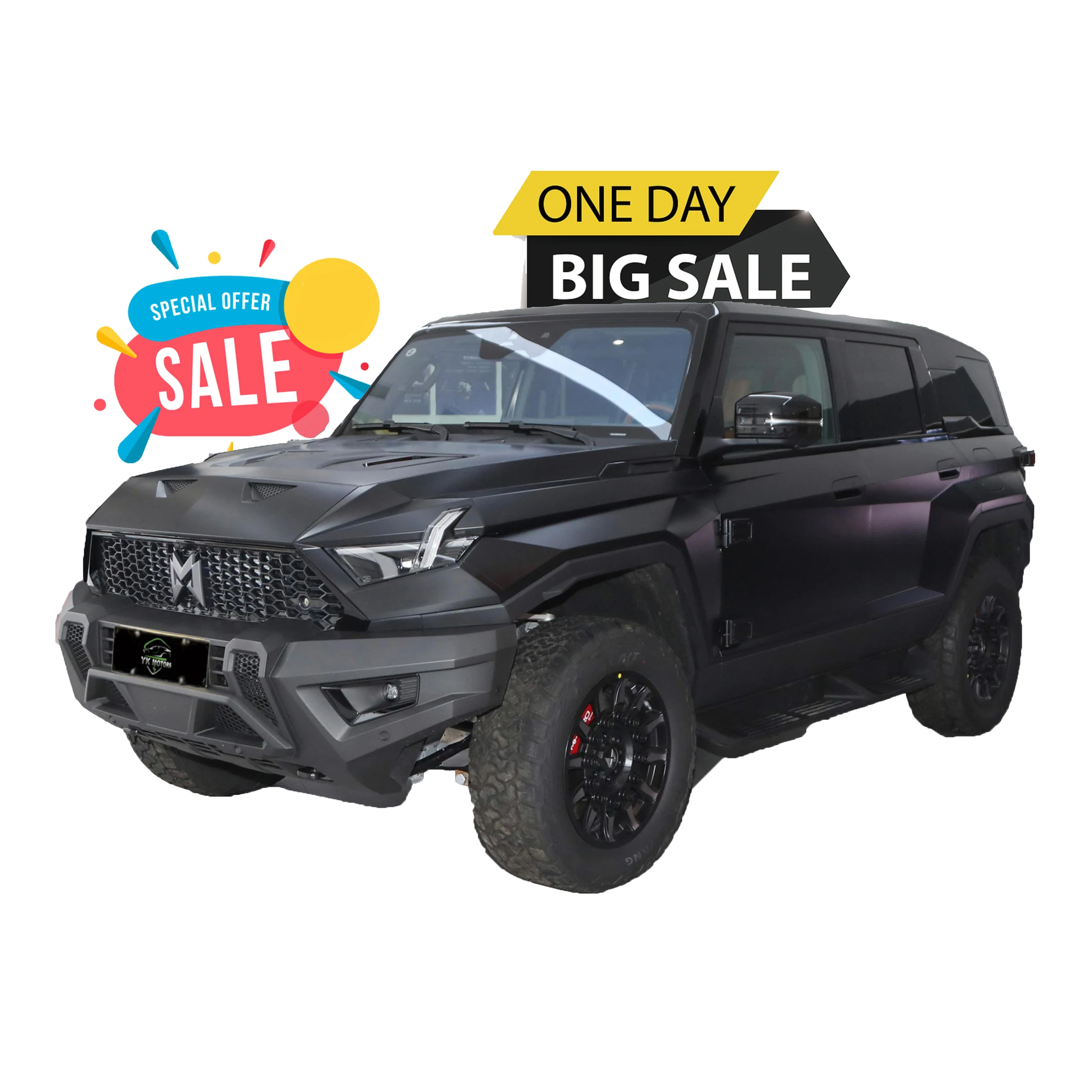 YK MOTORS MENGSHI Extended-range Medium and Large SUV Body-chassis Frame Construction