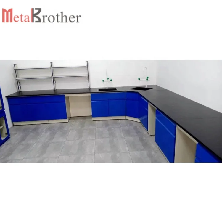 Chemical Lab Chemistry Bench Wooden Laboratory Furniture With Factory Price