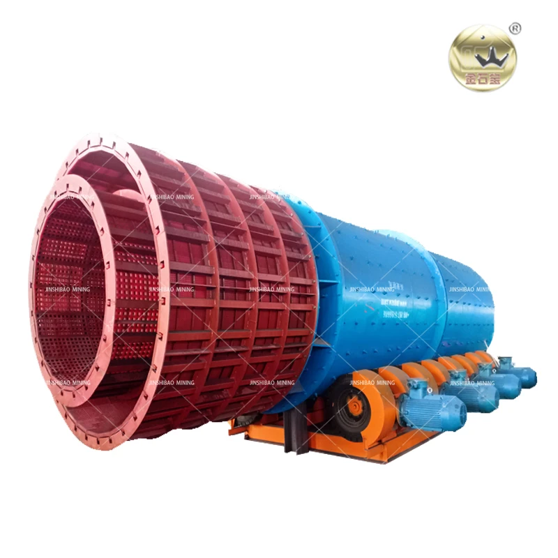 2021 Gravity Equipment Alluvial gold mining wash plant trommel drum rotary scrubber