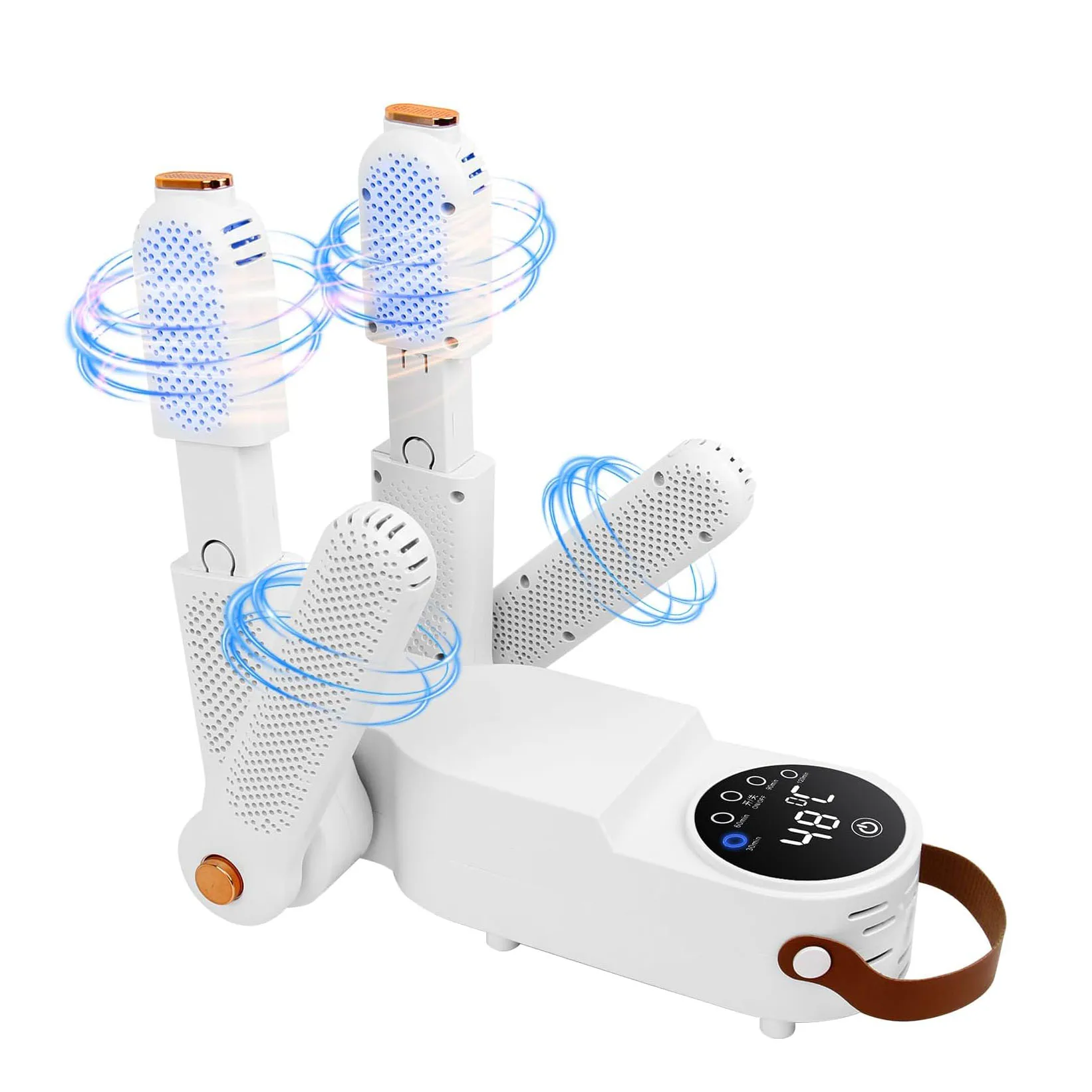 Portable Smart Electric Heater Home Appliance Deodorizer Dehumidifier for Shoes Winter Gloves Boots Warmer Drier