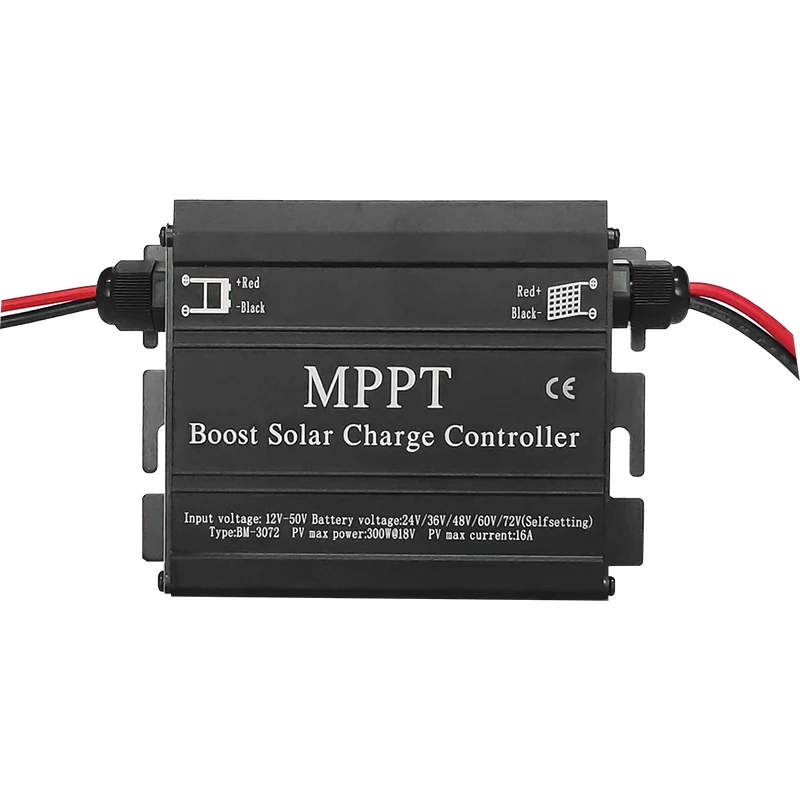 SUYEEGO MPPT Boost Solar Charge Controller 300W 400W 600W 16A, 22A, 33A Solar System for 24V 36V 48V 60V 72V for battery charger