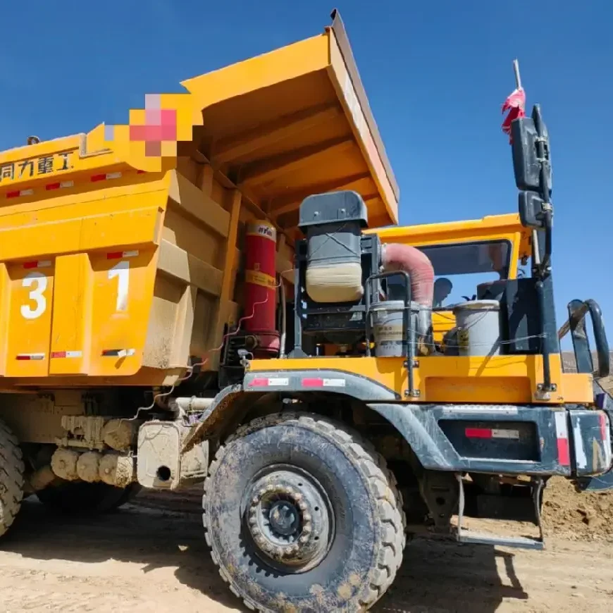 Подержанный самосвал Tonly TL889A 70 тонн тяжелых карьерных грузовиков