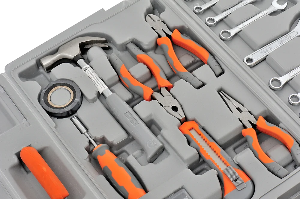 Tool box 428pcs mechanical workshop tools household repair kit with Twist drill bit