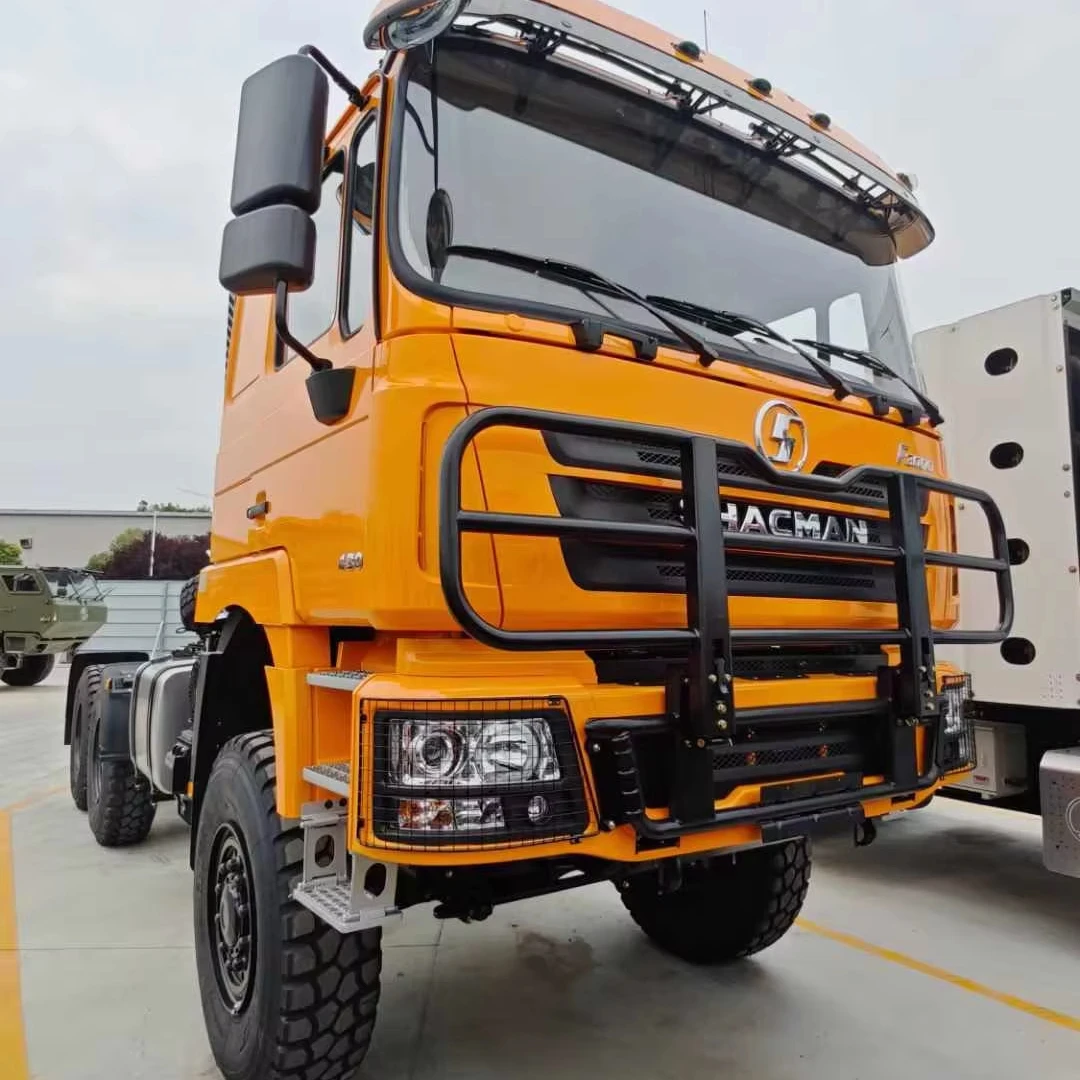 Shacman 6x6 тягач LHD полный привод 430 HP грузовик головка