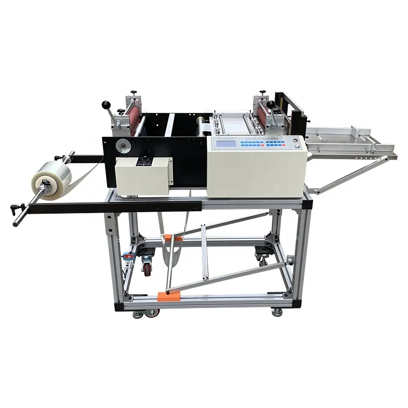 Diffusion film cutting machine/Finger tape cutter/roll to sheet cutter for TPU film and reflective film OPP film automatic film