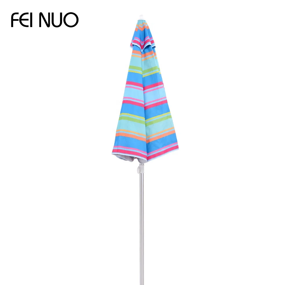 Custom Factory UV resistant zinc tilt folding sun outdoor beach umbrella with top vented