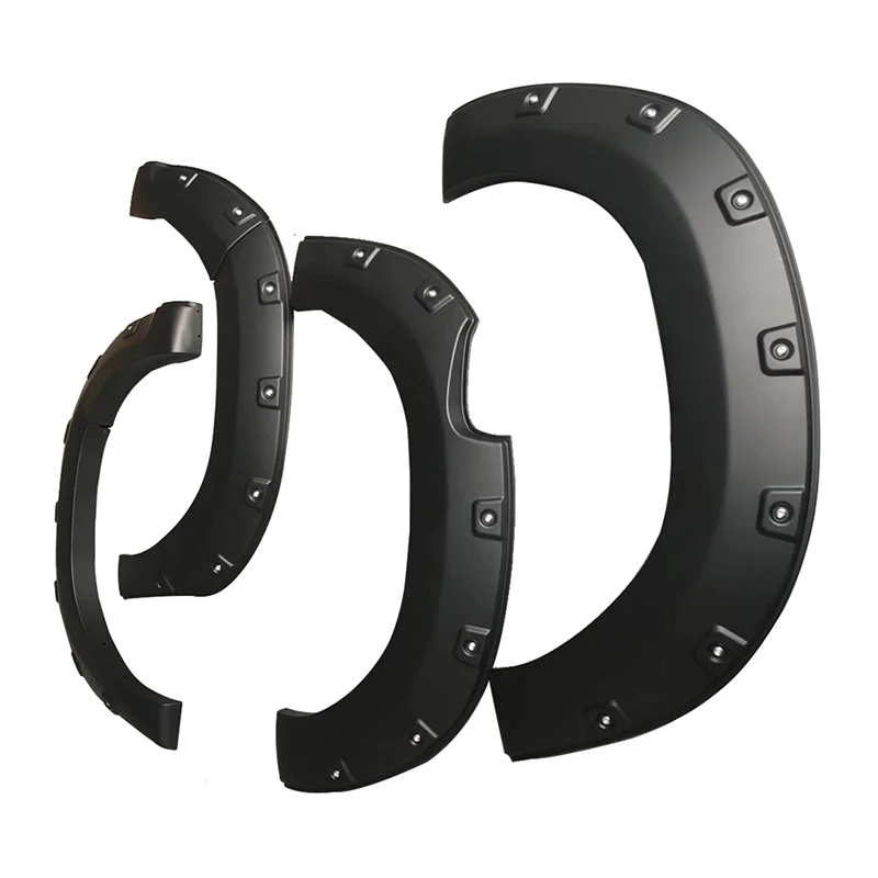 4x4 pick up car accessories abs fender flares universal wheel arch flares for hilux rocco
