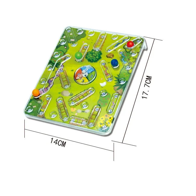 Hot Sell Snakes And Ladders Table Game Family Kid Snakes And Ladders Fun Play  Game Set