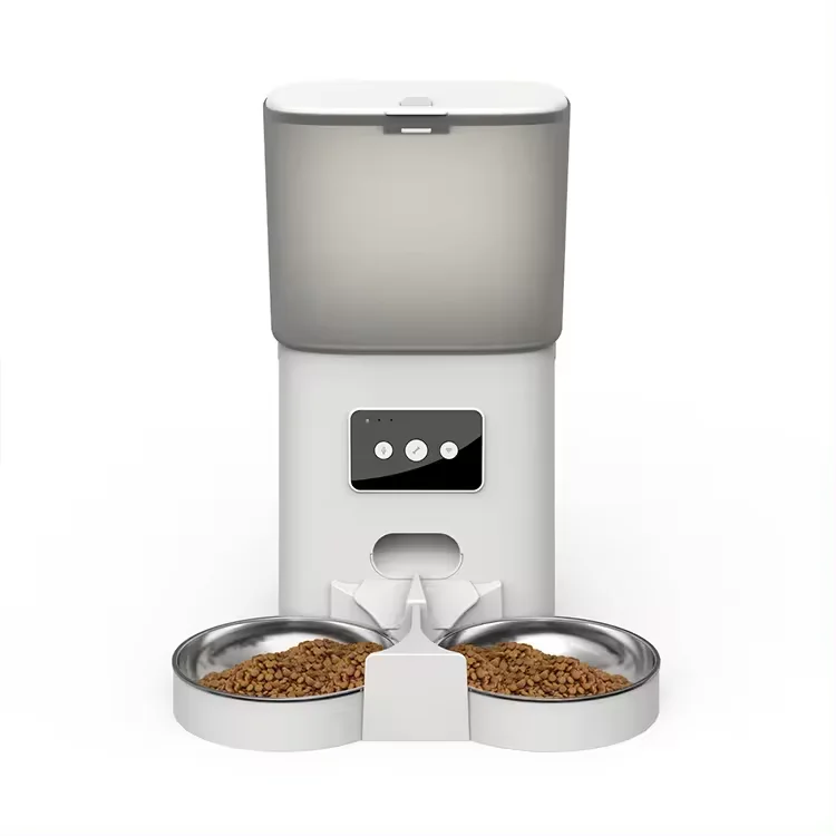 2024 Hot Sale automatic pet feeder wifi pet feeder Phone Wifi Automatic Pet Feeder for dogs cats