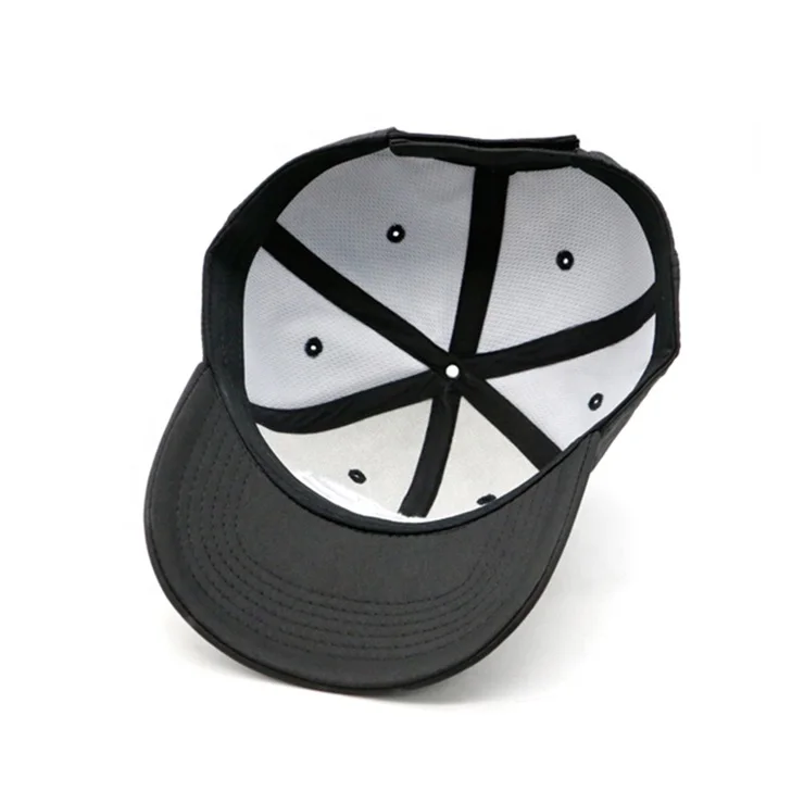 Custom baseball cap 6 panel hat Custom 3D puff embroidery  hat