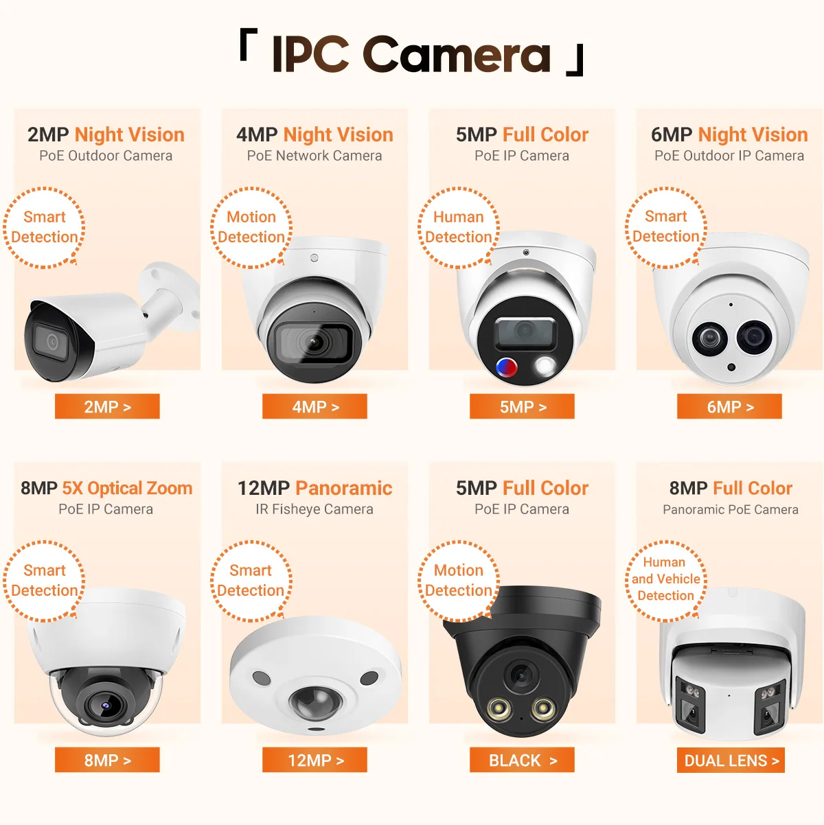 Stock Hik night vison DS-2CD2043G0-I 4MP Outdoor IR Two-way Audio face detection Fixed Bullet Network Camera Cctv Camera