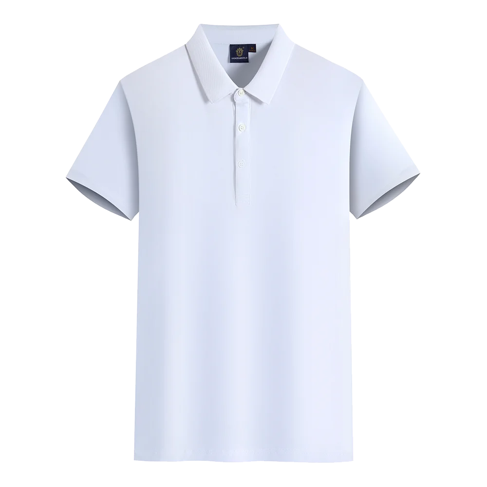 AI- MICH Hot Selling Breathable Polo Shirts New Fashion Blank Bulk High Quality Plus Size Unisex Polo Shirts