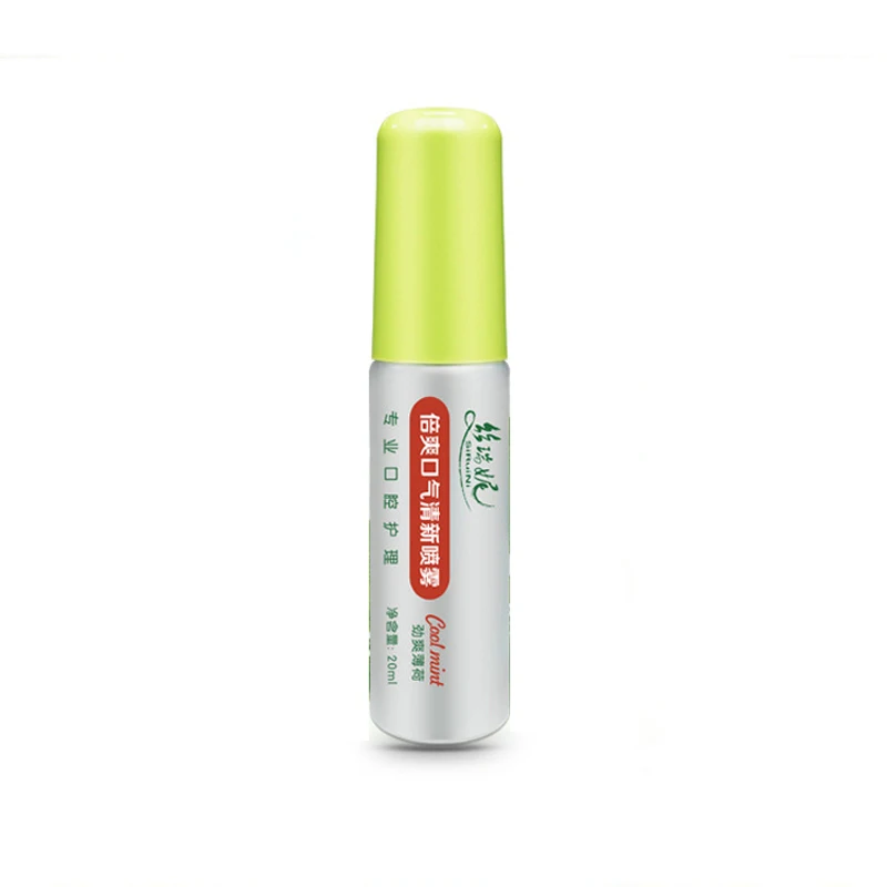 Portable packaging fresh breath mist mint mouth